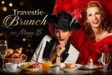 Travestie-Revue-Brunch mit MEGY B. Travestie-Revue-Brunch mit MEGY B.